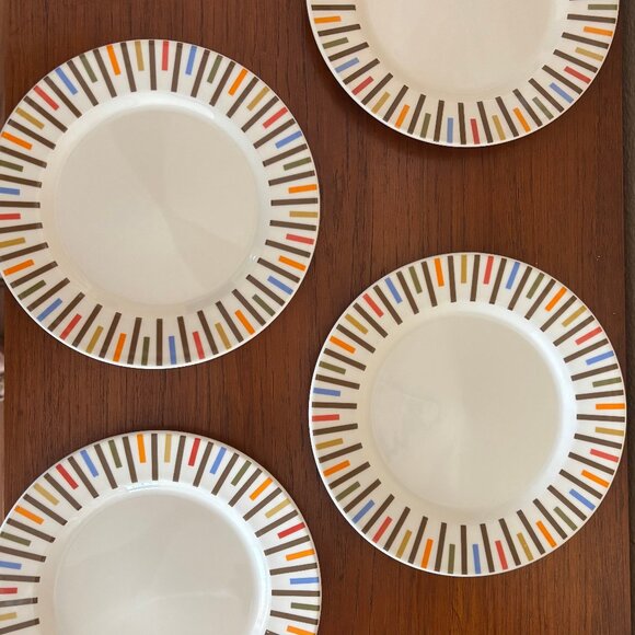 Set of Four Jonathan Adler Italia Side Plates - Picture 2 of 7